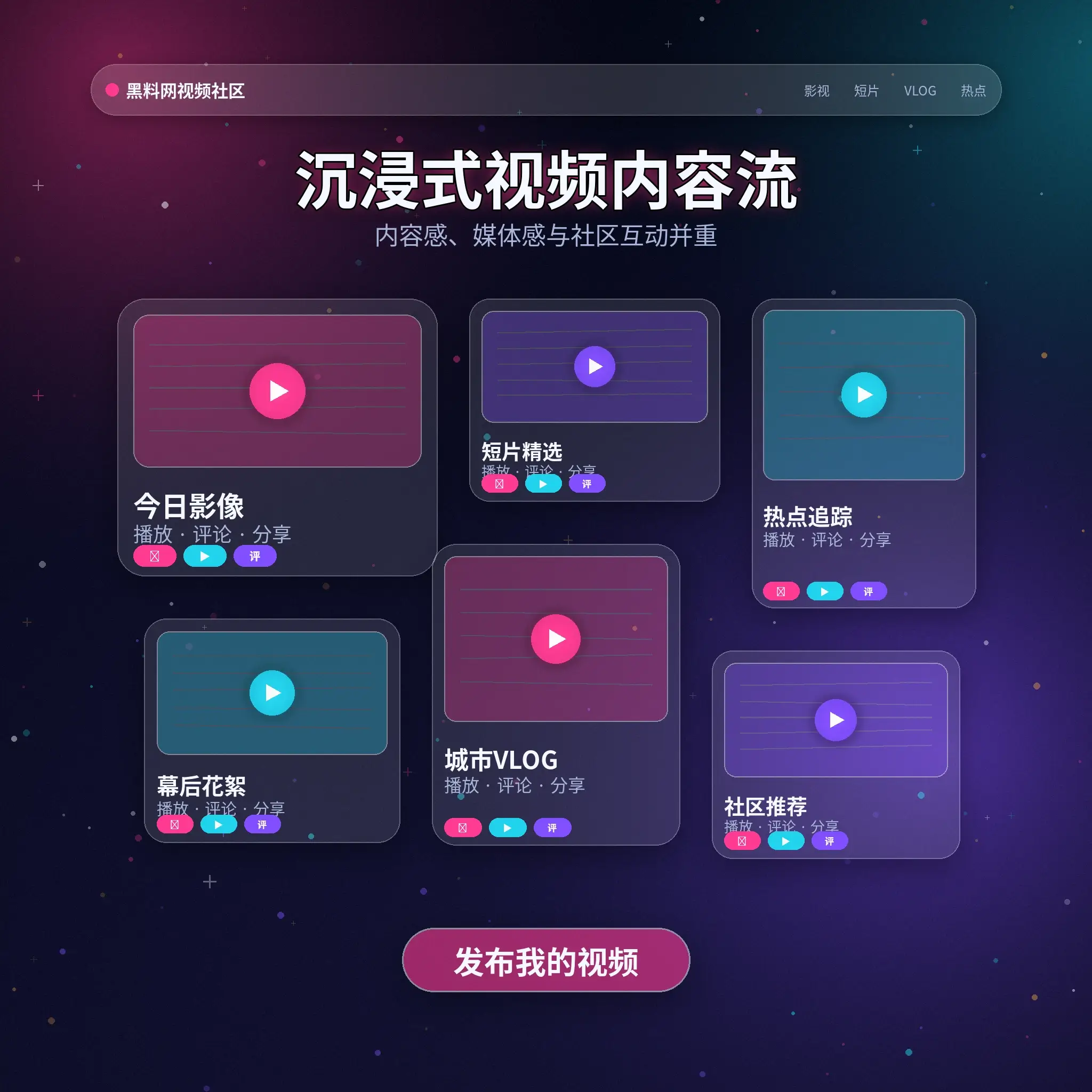 黑料网Vlog与影像动态内容